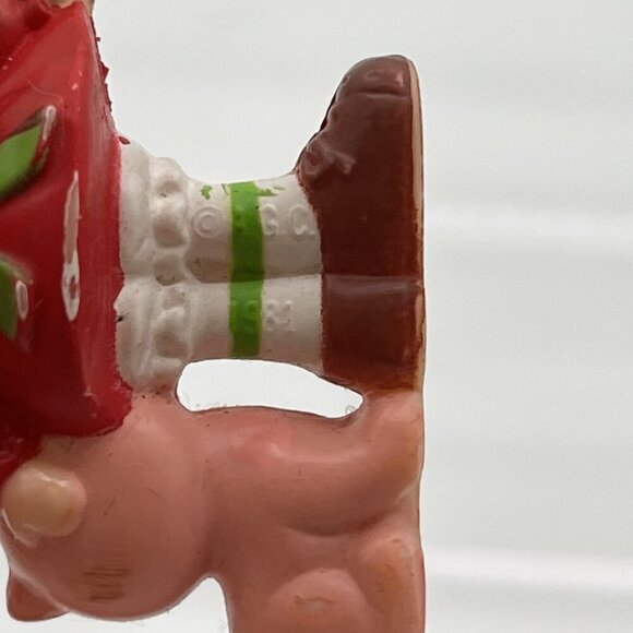 Vintage Strawberry Shortcake w/ Custard Cat Strawberryland Mini Figure 2" - Picture 7 of 8